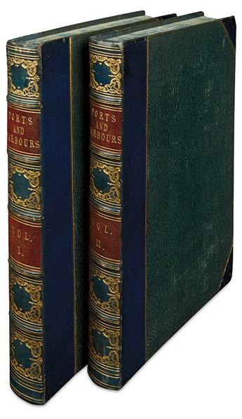 FINDEN, WILLIAM & EDWARD FRANCIS. The Ports, Harbours, Watering-Places, and Coast Scenery of Great Britain.